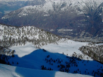 La piana del Monte Olano.