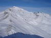 Il Piz Muttler 3294 m dal Piz d'Arina 2828 m.