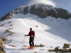 Gianluca  nei pressi del Passo di Rotondo 2764 m sullo sfondo il  Pizzo Rotondo 3192 m.