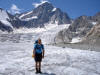 Giò con sullo sfondo il versante ENE del Finsteraarhorn 4273,9  m.