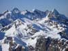 Il gruppo del Pizzo dei Tre Signori con la Cima di Val Pianella 2349 m.