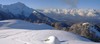 Il Legnone 2609 m e le cime del Lago, dalla Croce dell'Alpe Piazza 1855 m.