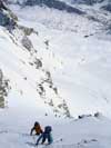 Durante la salita dal canale SE allo Zapporthorn 3152 m.