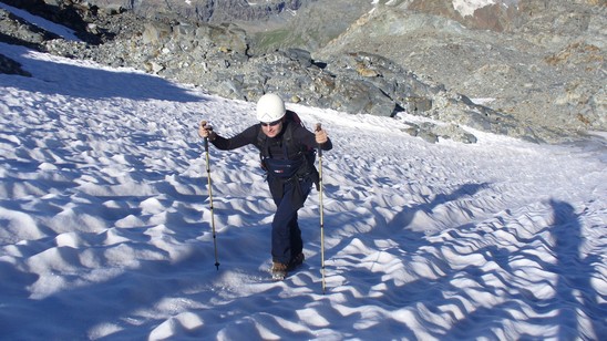 Fulvio verso il passo Marinelli orientale.