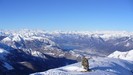 Locarno e la foce del Ticino.