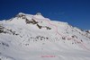 La cima del Foppone 2304 m, da poco sopra l'Alpe di Sona 2000 m ca.