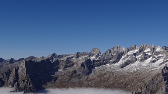 Pizzo Badile, Pizzo Cengalo.