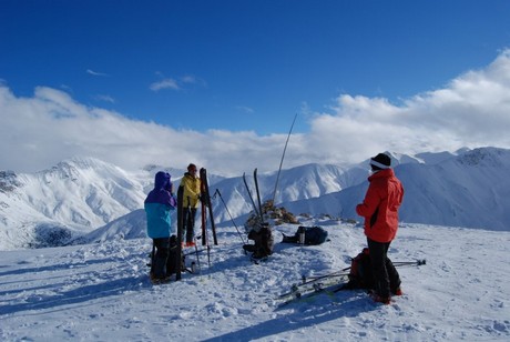 In cima al Piz Arpiglia 2765 m.