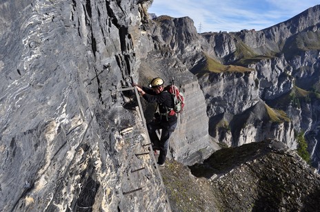 Dome a metà ferrata.