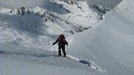 Giuseppe verso la cima.